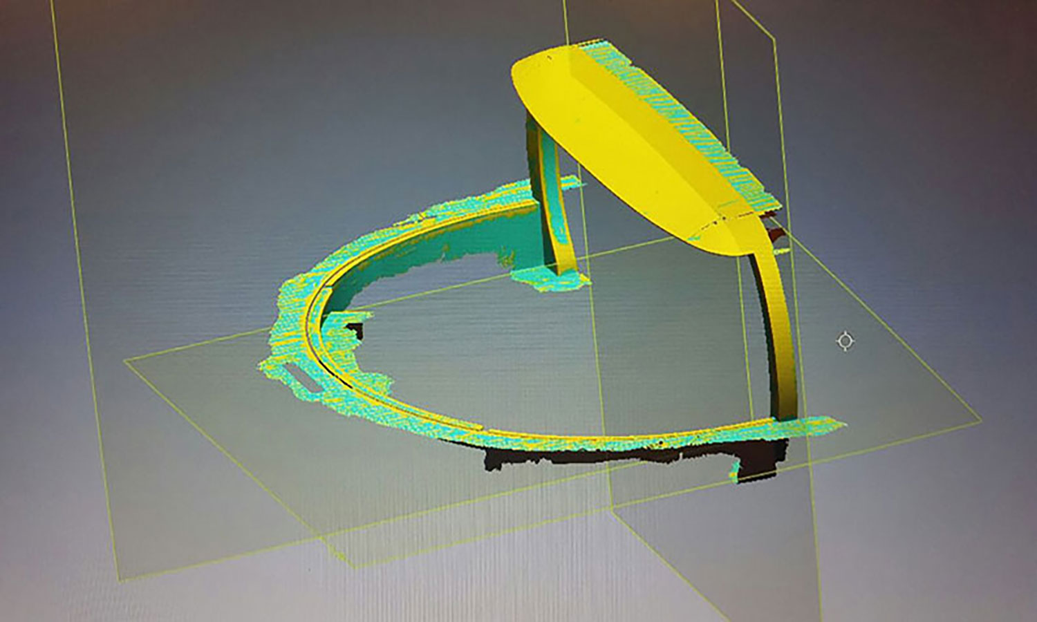 3D design of bimini extension - SY Aglaia