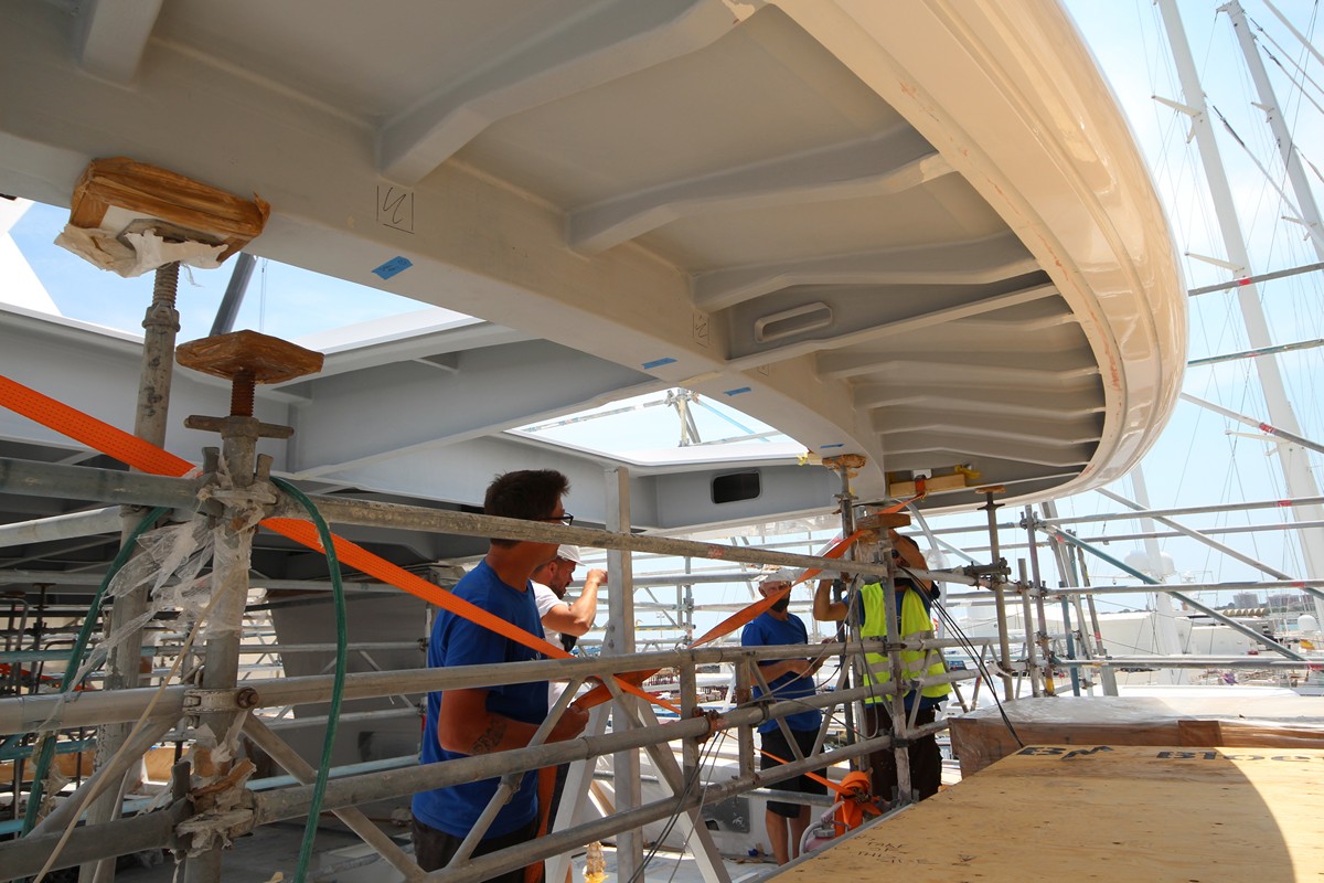 BM Composites Coral Ocean Refit