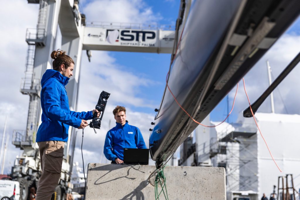 3D Scanning for yachts 3D Scanning