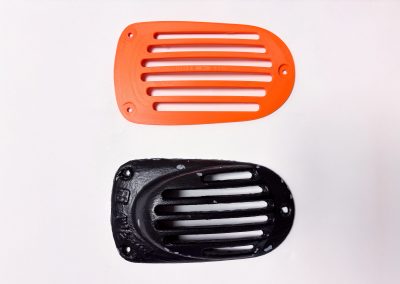 Before After Comparison of Water Inlet 3D Printed Model